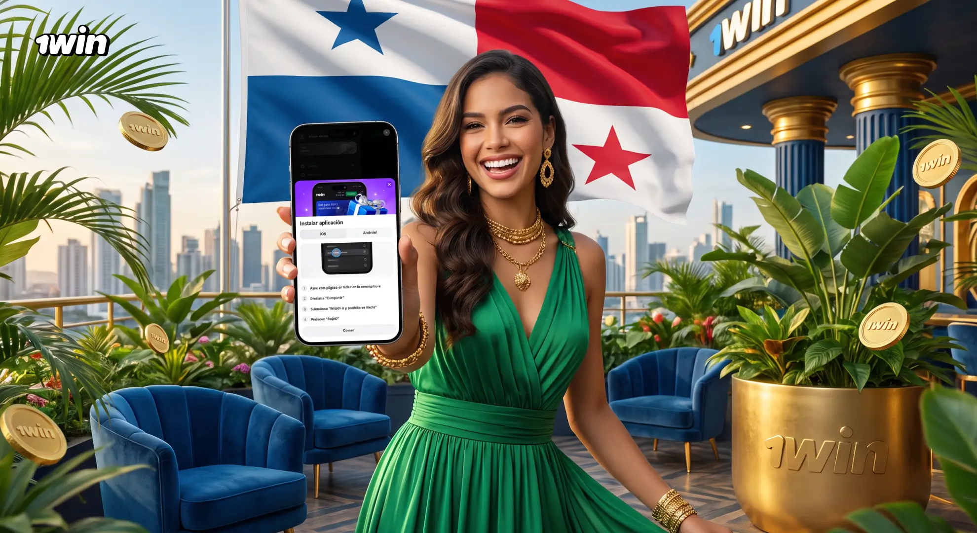 Descarga del archivo APK de 1win para Android